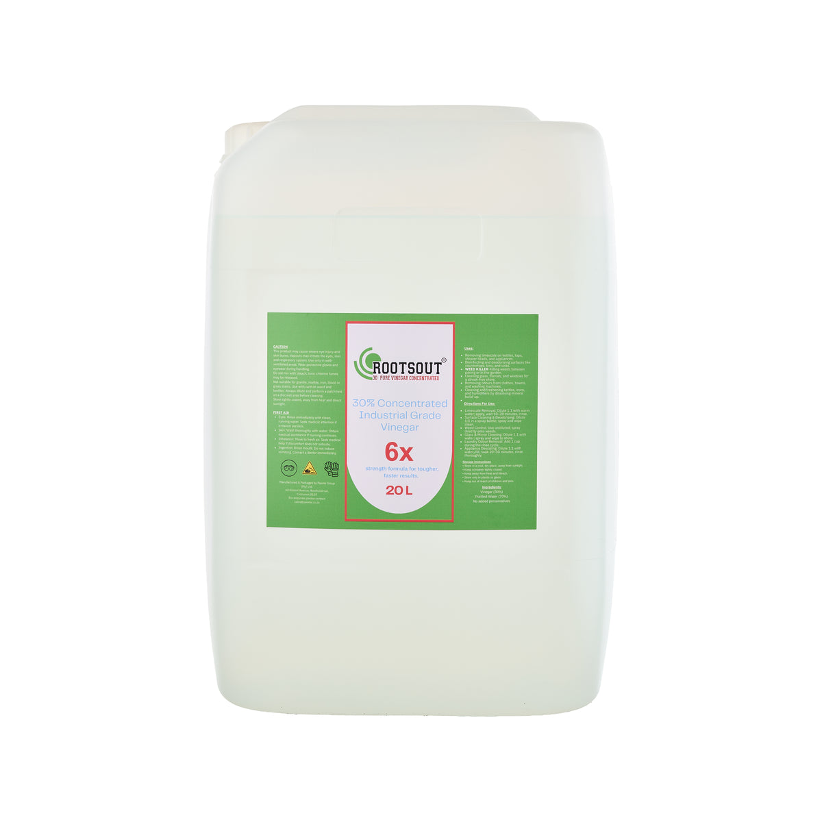 Weeds Killer | 30% Vinegar Concentrate | 20L